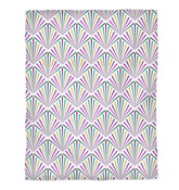 Elegant twin-sized Mandala Magic duvet cover in vibrant colors